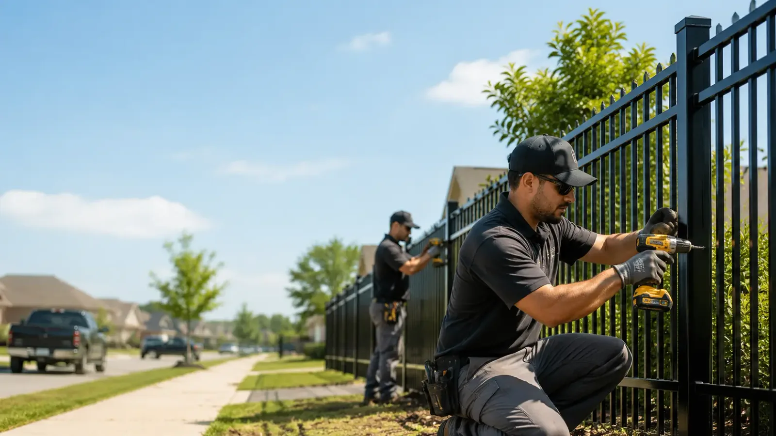 Metal Fence Installation in Elkhorn, NE